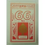 超級金桃 撲克牌 大 24打 / 箱 No.66 紅