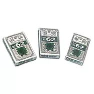 【金桃】62 小 撲克牌 24打 / 箱 紅