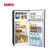 【SAMPO聲寶】118公升定頻雙門冰箱 SR-C12G ✔送基本安裝✔舊機回收