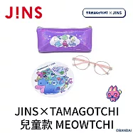 JINS×TAMAGOTCHI (KMF-25A-167-103)兒童款 MEOWTCHI(玫瑰金)