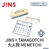 JINS×TAMAGOTCHI (UMF-25A-170-214)大人款 MEMETCHI(橘色)