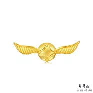 【點睛品】網路獨家款 金探子 黃金耳環 (單隻)_哈利波特