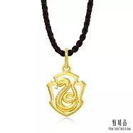 【點睛品】網路獨家款 史萊哲林徽章 黃金項鍊_哈利波特