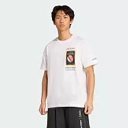 ADIDAS NG U AR F GFX T 男女短袖上衣-KC2349 XS 白色