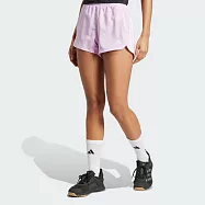 ADIDAS PACER WVN HIGH 女休閒短褲-JD2290 XS 粉紅色