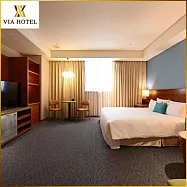 (電子票) 三重【丰居微風館】平日豪華雙人房住宿券(MO25)【受託代銷】