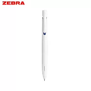ZEBRA BLEN 水性鋼珠筆 0.5 白桿藍芯