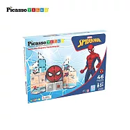PicassoTiles Disney系列彩繪磁力片 蜘蛛人46片