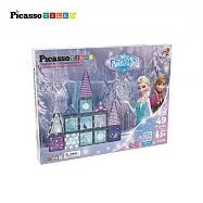 PicassoTiles Disney系列彩繪磁力片 冰雪奇緣49片