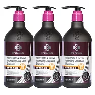 《台塑生醫》Dr’s Formula逆齡喚黑洗髮精(柔韌保濕款/強韌豐盈款)580g*3入 強韌豐盈款