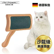 美國克莉絲汀森 Mark VI波浪木柄曲背氣墊針梳