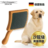 美國克莉絲汀森 Mark VII波浪木柄曲背氣墊針梳