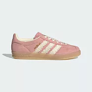 ADIDAS GAZELLE INDOOR W 女休閒鞋-JS1413 UK4.5 粉紅色