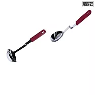 【Souper Cubes】專利430湯匙+湯勺2入組_酒紅色