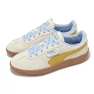 Puma 休閒鞋 Palermo 男鞋 女鞋 米 黃 復古 麂皮 膠底 德訓鞋 39646362 28cm BEIGE/YELLOW/BLUE