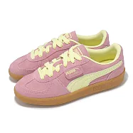 Puma 休閒鞋 Palermo 男鞋 女鞋 粉紅 黃 復古 麂皮 膠底 德訓鞋 39646364 24cm PINK/YELLOW