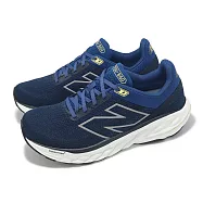 New Balance 慢跑鞋 Fresh Foam X 860 V14 2E 寬楦 男鞋 藍 白 緩衝 NB 運動鞋 M86014E-2E 25.5cm GALAXY BLUE/NAVY