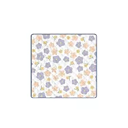 【野一夏】可機洗防水折疊野餐墊200x200cm 大尺寸地墊 加厚防潮墊 戶外露營 親子 防濕墊 -夢幻橘紫