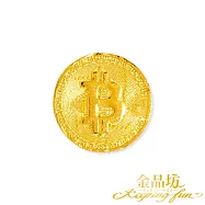【金品坊】黃金金豆迷你比特幣金豆 (贈存金許願瓶)