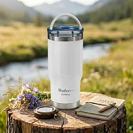 【德國Buderus】陶瓷手提樂GO冰霸杯710ml-雲絮霜白(亮面)