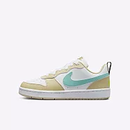 Nike Court Borough Low Recraft GS [HM3726-731] 大童 休閒鞋 白 米黃