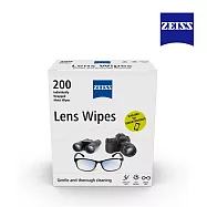 ZEISS 蔡司光學拭鏡紙 200入 (適用眼鏡、3C螢幕、鏡頭)