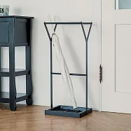 【H&R安室家】北歐簡約設計款傘架 雨傘收納架 RS49 (傘架/傘桶/瀝水架/雨傘收納) 白色