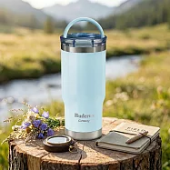 【德國Buderus】陶瓷手提樂GO冰霸杯710ml-風信子藍(亮面)