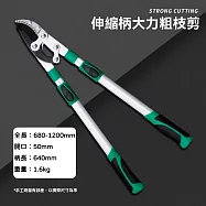 可伸縮粗枝剪 長柄果枝剪 修枝剪 大剪刀 花枝剪 大力剪 伸縮綠籬剪 園林修枝剪