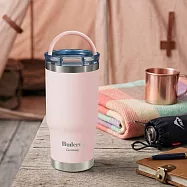 【德國Buderus】陶瓷手提樂GO冰霸杯710ml-蜜桃粉(霧面)