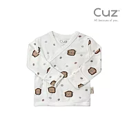 Cuz 竹纖維有機棉肚衣 0-3m 薄款新生兒紗布衣 (多款任選) 斑點獅萊恩