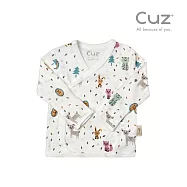 Cuz 竹纖維有機棉肚衣 0-3m 薄款新生兒紗布衣 (多款任選) 森林寫生