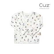 Cuz 竹纖維有機棉肚衣 0-3m 薄款新生兒紗布衣 (多款任選) 浣熊小衛兵