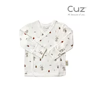 Cuz 竹纖維有機棉肚衣 0-3m 薄款新生兒紗布衣 (多款任選) 小鼻尖