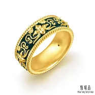 【點睛品】福綿藏韻 黃金戒指 港圍15