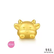 【點睛品】Charme Mini 十二生肖-小牛寶 黃金串珠