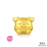 【點睛品】Charme Mini 十二生肖-福氣豬 黃金串珠