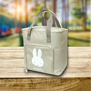 日本進口保冷保溫購物袋-米菲兔-1入 灰色