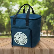 日本進口保冷保溫購物袋-史努比-1入 藍色