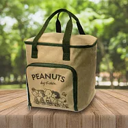 日本進口保冷保溫購物袋-史努比-1入 咖啡色