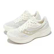Saucony 慢跑鞋 Cohesion 18 女鞋 白 米白 入門款 緩衝 運動鞋 索康尼 S11034212 22.5cm ALMOND/GUM