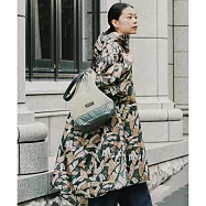 日本 KiU 第二代 成人日常斗篷雨衣 內側TPU防水膜 耐水壓10000mm H2O 觀葉拼圖 405-518