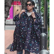 日本 KiU 第二代 成人日常斗篷雨衣 內側TPU防水膜 耐水壓10000mm H2O 琉璃雨光 405-543