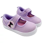 台灣製三麗鷗庫洛米室內鞋 (K187-2) 酷洛米 童室內鞋 女童鞋 三麗鷗童鞋 兒童休閒鞋 幼稚園鞋 中童鞋 幼兒園室內鞋 布鞋 可愛室內鞋 室內鞋 幼稚園室內鞋 9 紫色庫洛米款