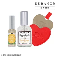 DURANCE朵昂思 枕頭香水(50ml)-多款任選+花漾淡香水(14ml)-感性梔子花 贈隨身鏡-公司貨 橙花