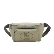BURBERRY Orkney戰馬LOGO尼龍腰包 米色
