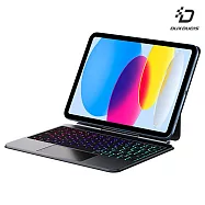 DUX DUCIS iPad 10.9(2022)/iPad 11(A16)DK鍵盤(MK Pro)台灣版注音倉頡 -黑色(背光版)