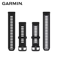 GARMIN Forerunner 矽膠替換錶帶 獵影黑