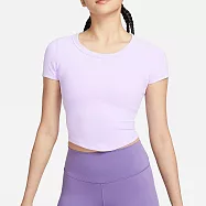 NIKE AS W NK ONE FITTED DF SS TOP 女短袖上衣-紫-FN2805512 XS 紫色