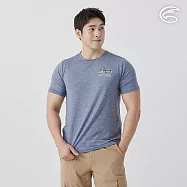 ADISI 男WINCOOL涼感乾爽機能圖T AL2511107 (M-3XL)|萊卡 彈性 吸濕排汗 快乾 防曬 抗UV 排汗衣 2XL 海藍